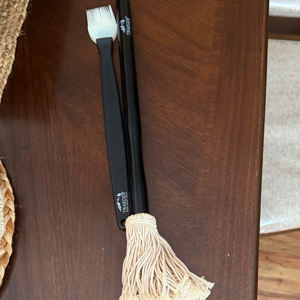 Traeger BBQ mop and brush